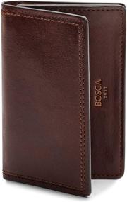 img 4 attached to 💼 The Ultimate Men's Organizer: Bosca Mens Dolce Collection Two Pocket Wallet