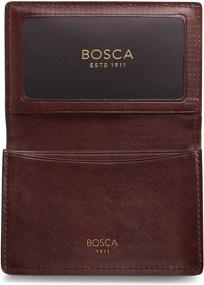 img 1 attached to 💼 The Ultimate Men's Organizer: Bosca Mens Dolce Collection Two Pocket Wallet