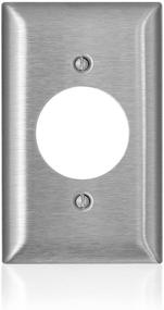 img 1 attached to Leviton SL721 Wallplate Stainless Steel