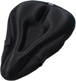 img 4 attached to PDXtraordinary Bike Seat Cushion: Ultimate Comfort for Peloton & Spin Bikes - Gel Saddle Cover & Padded Bicycle Seat - Men and Women