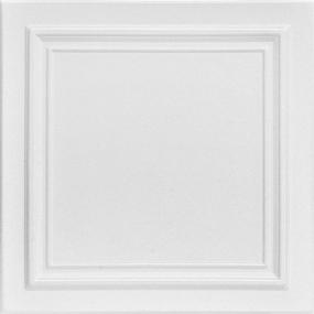 img 4 attached to 🔳 A La Maison Ceilings R24 Line Art Foam Glue-up Ceiling Tile (256 sq. ft./Case), Pack of 96, Plain White: A Stylish and Convenient Ceiling Tile Solution