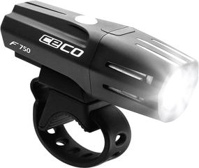 img 4 attached to 🚲 CECO-USA F750 Bike Light: Super Bright 750 Lumen USB Rechargeable Headlight for Commuters & Cyclists