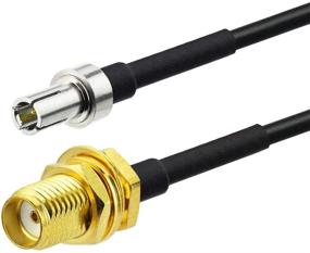 img 2 attached to 🔌 Eightwood TS9 Male to SMA Female Adapter Cable (2-Pack) - Ideal for 4G LTE AT&amp;T Verizon Netgear USB Modems, MiFi Hotspots, Nighthawk MR1100, AC791L, 7730L - External Antenna Compatibility