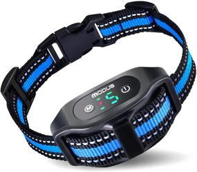 img 4 attached to 🐶 Rechargeable Dog Bark Collar with Beep Vibration Shock - Humane Anti-Bark Collar for Small Medium Large Dogs - 5 Adjustable Sensitivity Levels - Effective Dog Training Device