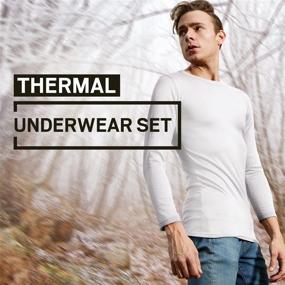 img 3 attached to 🧥 Rocky Thermal Underwear for Men: Ultimate Base Layer Set with Shirt & Pants, Leggings for Skiing and Extreme Cold