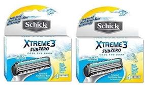 img 3 attached to Schick Xtreme3 Subzero Refills - 8 Cartridges: Ultimate Shaving Experience