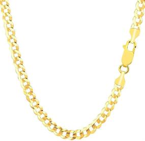 img 4 attached to Yellow Heavyweight Necklace Italian Design