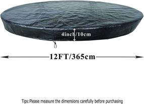 img 3 attached to Trampoline Cover 12 Protection Waterproof Trampolines