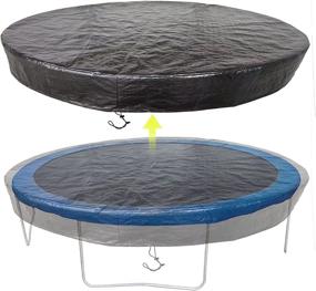 img 4 attached to Trampoline Cover 12 Protection Waterproof Trampolines