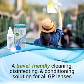 img 2 attached to 💧 Pioneering pH Travel Pack: Versatile Solution for Gas Permeable Contact Lenses - 2.5 Fluid Ounces