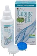 💧 pioneering ph travel pack: versatile solution for gas permeable contact lenses - 2.5 fluid ounces logo
