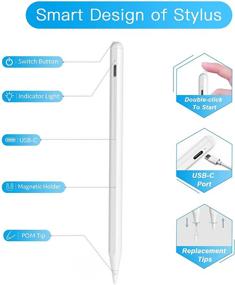 img 1 attached to Стилус-ручка для iPad 9-го/8-го/7-го/6-го поколения (2018-2021)
