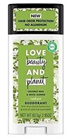 img 2 attached to Discover the Power of Coconut Milk & White Jasmine: Love Beauty & Planet Aluminum-Free Deodorant Stick - 2.95oz