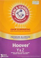 🧹 arm & hammer 67978gq hoover type y&z premium allergen vacuum bag - white логотип