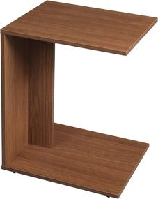 img 3 attached to 🌰 Walnut Niche Mobile Side Table: Stylish and Practical Addition to Your Living Space