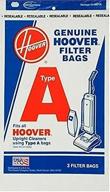 🧹 high-quality hoover 4010001a type a vacuum bags - pack of 9 bags logo