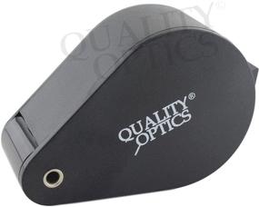 img 1 attached to Quality Optics USA Folding Jewelers Loupe Pocket Magnifier (Extra Large Fold Away Loupe)