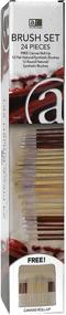 img 1 attached to Art Advantage Acrylic Brush 24 Piece