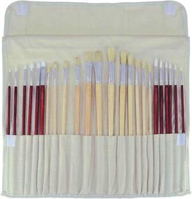 img 3 attached to Art Advantage Acrylic Brush 24 Piece