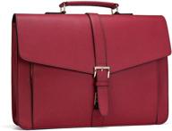 👜 estarer leather briefcase for women – 15.6 inch laptop messenger bag for travel, office, and business logo