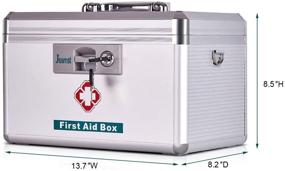 img 2 attached to 💊 Jssmst Emergency Locking Medicine Box