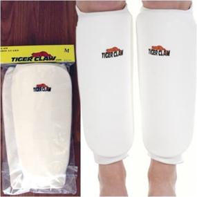 img 1 attached to 🐯 Tiger Claw Shin Guards for Enhanced Protection and Performance