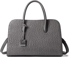 img 4 attached to BOSTANTEN Leather Handbags Designer Compartment Women's Handbags & Wallets