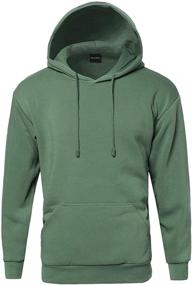 img 4 attached to Style William Sweatshirt Hooded Jackets Men's Clothing