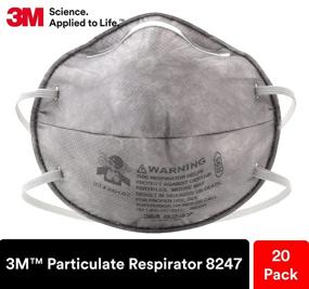 img 3 attached to 🌬️ 3M Particulate Respirator Nuisance Organic: Breathe Easy with Enhanced Protection