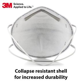 img 2 attached to 🌬️ 3M Particulate Respirator Nuisance Organic: Breathe Easy with Enhanced Protection