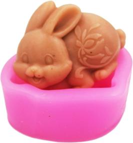 img 3 attached to Handmade Silicone Soap Mold - Adorable Tuzi Craft Art Rabbit Design