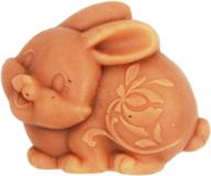 handmade silicone soap mold - adorable tuzi craft art rabbit design logo