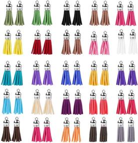 img 2 attached to Keychain Tassles Keychains Tassels Acrylic