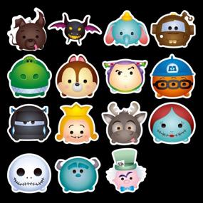 img 1 attached to 50Pcs Disney Cartoon Character Stickers - Waterproof Vinyl Decals for Water Bottle, Laptop, Car, and More!