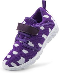 img 3 attached to 👟 Abertina Kids Lightweight Breathable Running Shoes: Easy Walk Sneakers for Boys and Girls