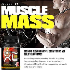 img 2 attached to 💪 Enhance Muscular Performance and Build Mass with Nitro XL - The Ultimate Nitric Oxide Bodybuilding Supplement