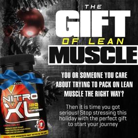 img 3 attached to 💪 Enhance Muscular Performance and Build Mass with Nitro XL - The Ultimate Nitric Oxide Bodybuilding Supplement