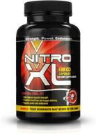 💪 enhance muscular performance and build mass with nitro xl - the ultimate nitric oxide bodybuilding supplement logo