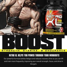 img 1 attached to 💪 Enhance Muscular Performance and Build Mass with Nitro XL - The Ultimate Nitric Oxide Bodybuilding Supplement