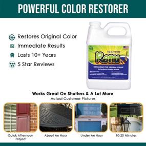 img 3 attached to 🔄 Revitalize Faded Shutters with Shutter Renu 18-24 Kit: Instant Restoration, Lasting Brilliance, Minimal Effort