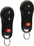 car key fob keyless entry remote fits dodge 1999-2002 ram / 1999-2000 dakota / 1999-2000 durango (gq43vt9t logo