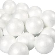 styrofoam balls 24 pack polystyrene ornaments logo