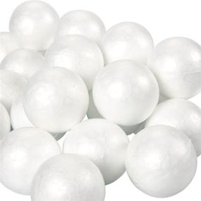 img 4 attached to Styrofoam Balls 24 Pack Polystyrene Ornaments