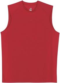 img 2 attached to Sleeveless Athletic Performance Men's Clothing and Shirts by Badger Sportswear: Enhance Your Performance!