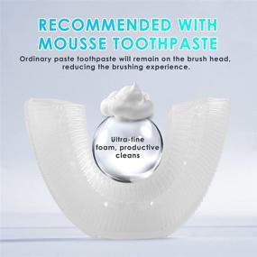 img 1 attached to 🪥 Revolutionize Your Oral Care Routine with TAISHAN Ultrasonic Toothbrush: 360°Ultrasonic Automatic