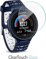 📱 усилите свой garmin forerunner 630 с cleartouch glass защитным стеклом от boxwave: непревзойденная защита из закаленного стекла 9h логотип