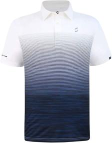 img 4 attached to SAVALINO Athletic Tennis Shirt Material Men's Clothing in Shirts