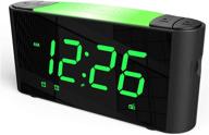 🕰️ sicsmiao digital alarm clock radio with fm radio, 3 color displays, 7 color night light, dual usb charging ports, sleep timer, dimmer, snooze, battery backup - ideal alarm clocks for bedrooms, kids, and elderly logo