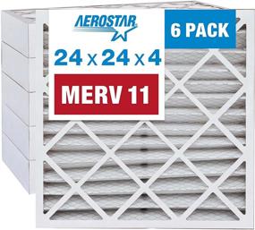 img 4 attached to Aerostar 24X24X4 MERV 11 Насыщенный воздуха