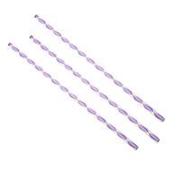 fielect deep purple twisted line acrylic round rod standard plexiglas pmma bar tolerance for diy 6mm diameter 250mm height 4pcs logo